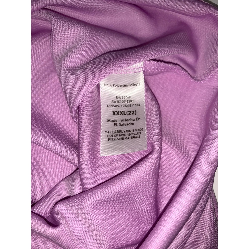 New With Tags Athletic Works Womens XXXL 22 Purple Racerback Tank Top - Picture 11 of 13